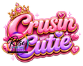 Crusin Cutie PNG Digital Download | Pink Purple Coquette Valentine Sublimation Design | Girly Y2K High Resolution Graphic