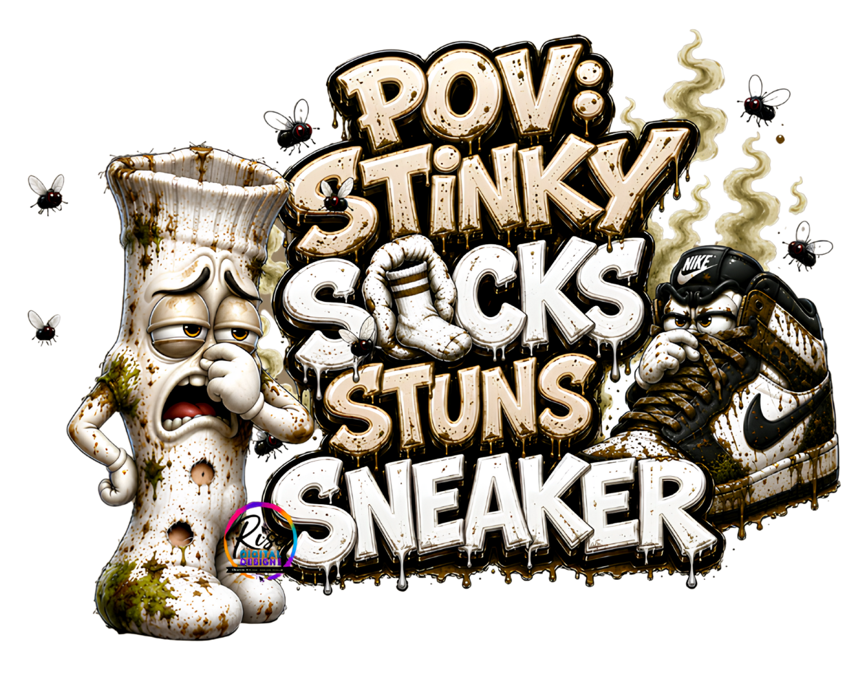 POV: Stinky Socks Stuns Sneaker
